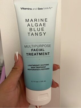 Vitamins and Sea Beauty - Marine Algae Blue Tansy Facial Treatment - 5.1 Oz